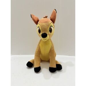Disney Bambi Deer Fawn 12" Sitting Plush‎ Stuffed Animal
